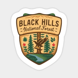 Majestic Black Hills National Forest Magnet