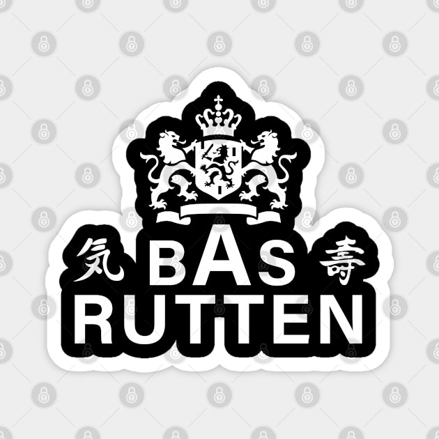 Bas Rutten King of Pancrase Magnet by cagerepubliq