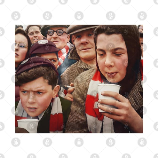 Fans enjoying a bovril by AndythephotoDr