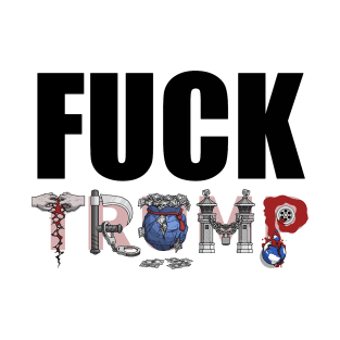 Fuck Trump with Element T-Shirt