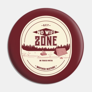 No WIFI Zone Pin