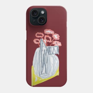 vase with flowers Phone Case