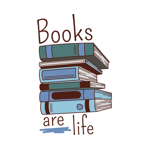 Books are Life by Lomalo Design