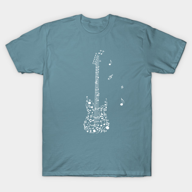 Discover electric guitar funny music - Guitar - T-Shirt