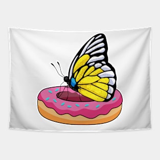 Butterfly with Donut Tapestry