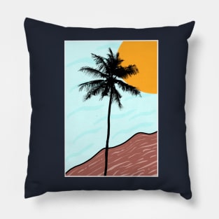 coconut tree Pillow