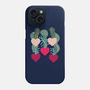 Heart plants Phone Case