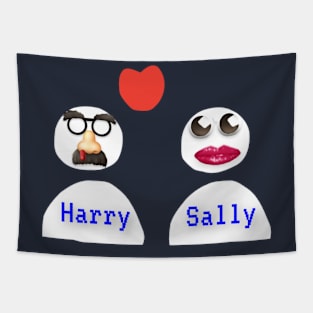 Harry Loves Sally Tapestry