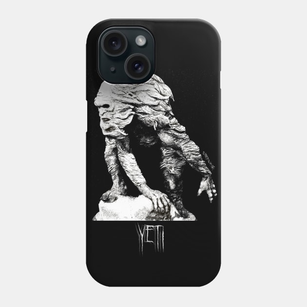 Yeti Phone Case by Blairsculpture