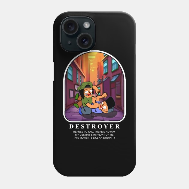 destroyer Phone Case by antonimus