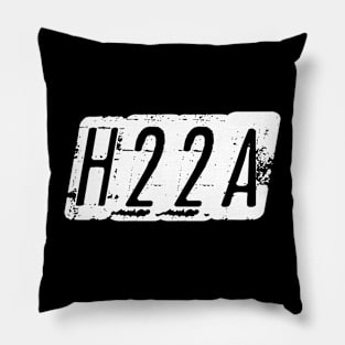 h22a (Black) Pillow