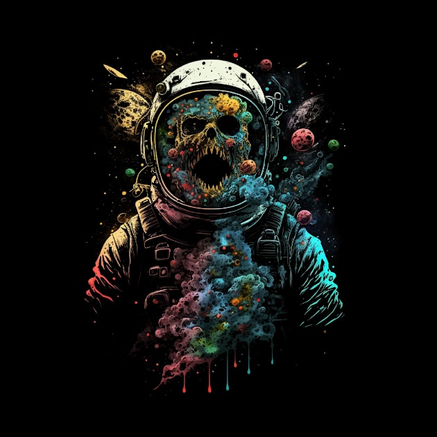 Zombie Astronaut - Insane Astronaut 001 by HijriFriza