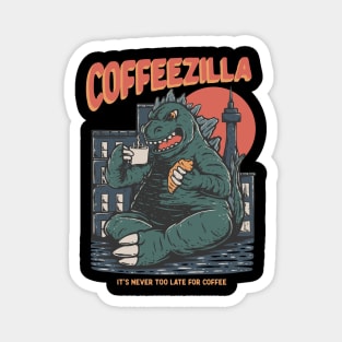 Coffeezilla Drinking Caffeine Magnet