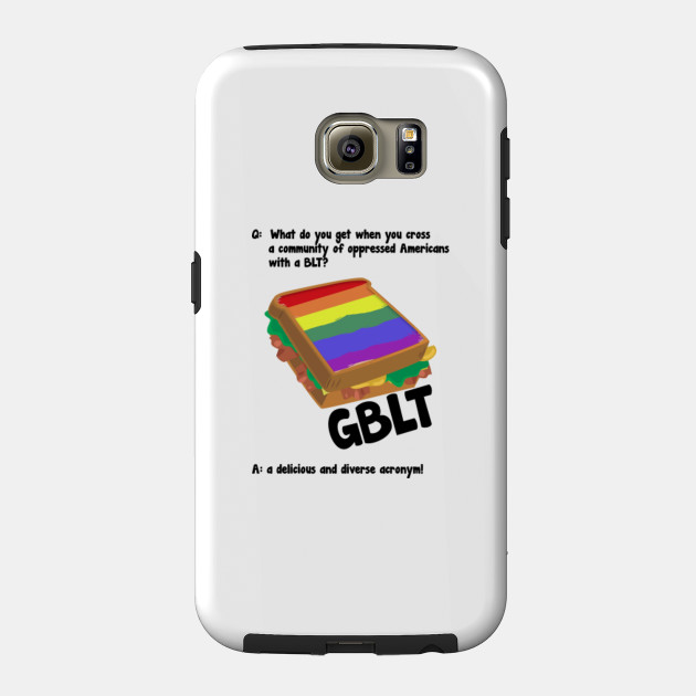 Gblt Funny Gay Meme Rainbow Flag Lgbt Shirt Gblt Funny Gay Meme Phone Case Teepublic