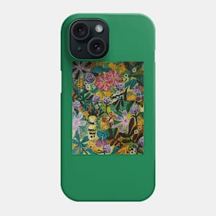 Butterflies and Bee Phone Case