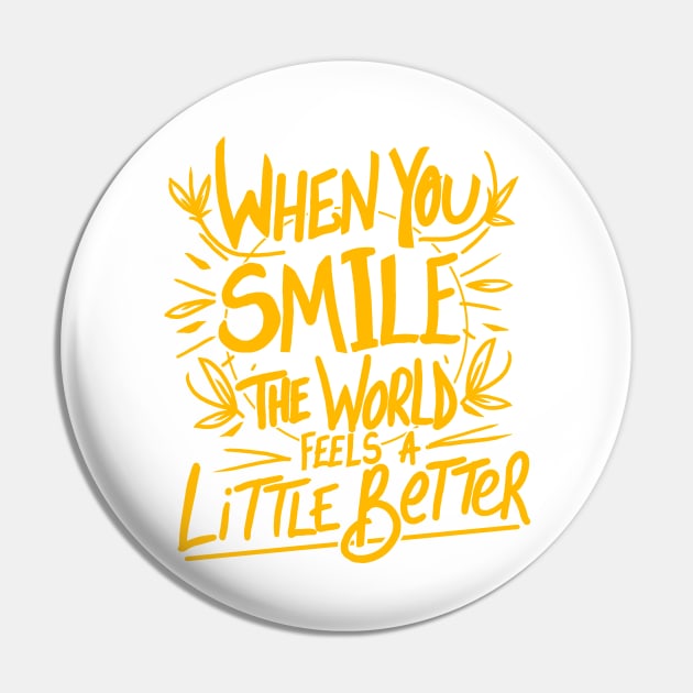 Just Smile Pin by samuelrd