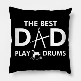 Best Dad Slogan Meme For Musician Drummer Dads Pillow