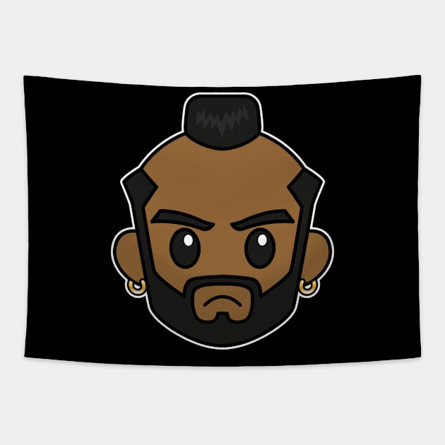 Mr T Tapestry by Chibi Pops