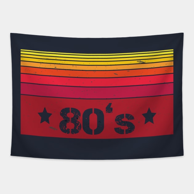 vintage years 80's Tapestry by zakchman