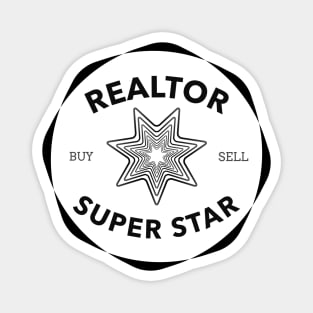 Real Estate Super Star Magnet