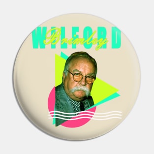 Wilford Brimley - Diabeetus Retro Style Pin