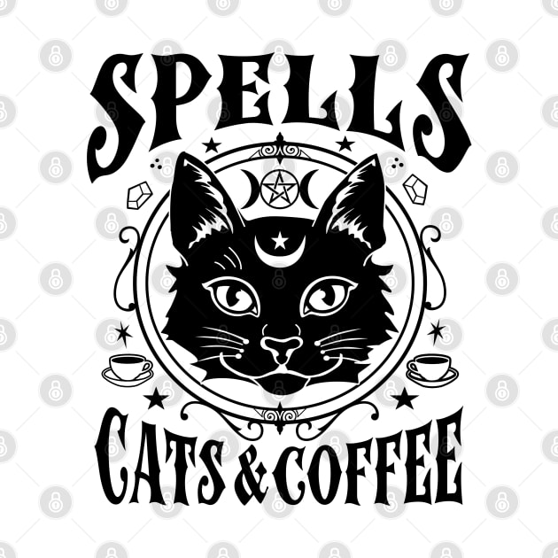 Spells, Cats & Coffee by Gothic Rose