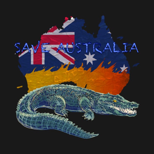 Save Australia Crocs by AlexandraHallPinner