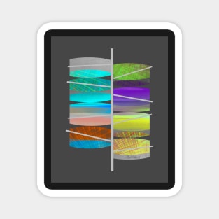 Tree - abstract art Magnet