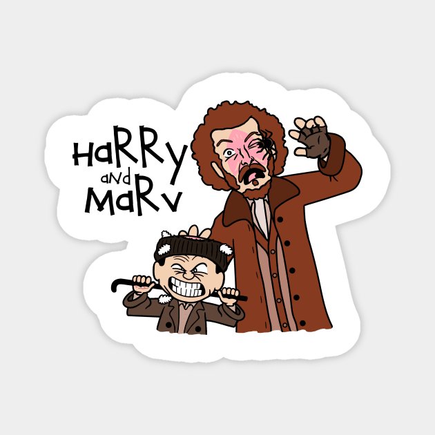 Harry and Marv! Magnet by Raffiti