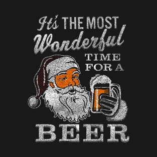 It's the Most Wonderful Time For a Beer Funny T-Shirt