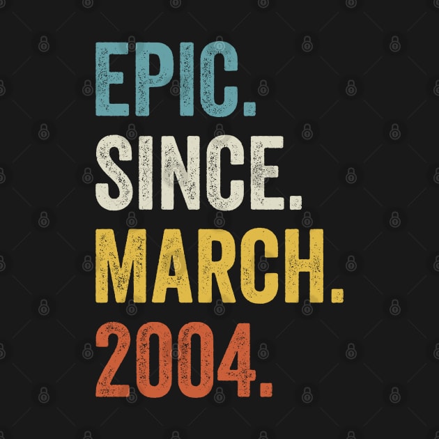 Epic Since March 2004 18th Birthday by tobzz