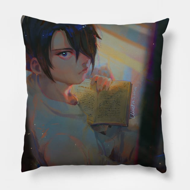 Promised neverland- Ray Pillow by Clivef Poire