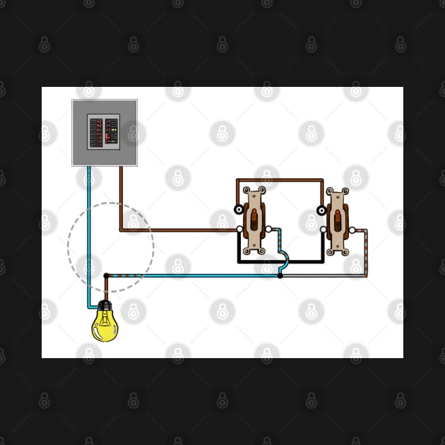 UK Two-Way Switch Wiring Diagram by MVdirector