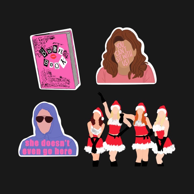 Mean Girls Sticker Pack by missannagray