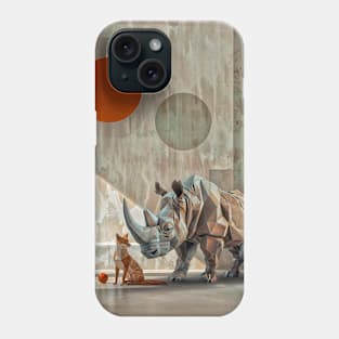 Abstract Harmony Geometric Animals and Colors Phone Case