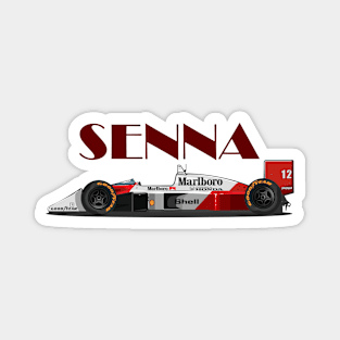 Formula One Car Magnet