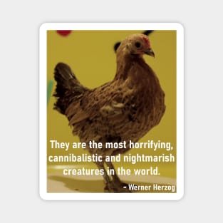 Herzog's Dancing Chicken Magnet