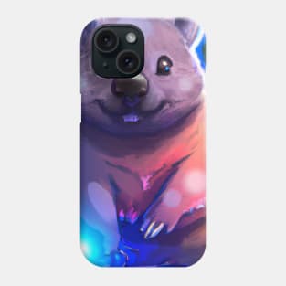 Cute Wombat Drawing Phone Case