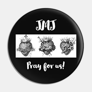 JMJ pray for us! Pin