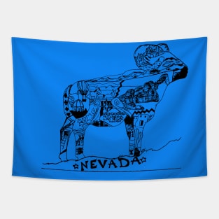 Home Means Nevada Tapestry