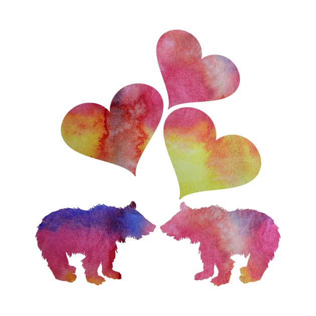 Bear cubs by TheJollyMarten
