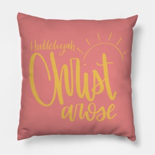 Christ Arose Pillow