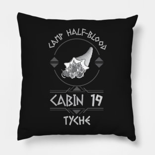 Cabin #19 in Camp Half Blood, Child of Tyche – Percy Jackson inspired design Pillow