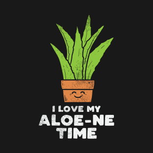 Introvert - I Love My Aloe-ne Time T-Shirt