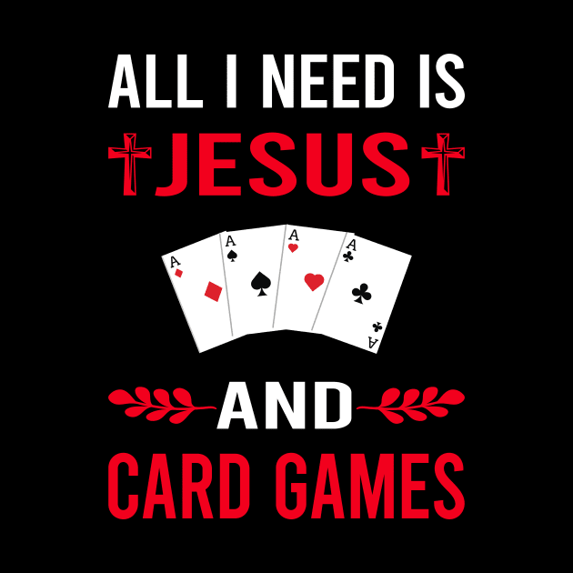 I Need Jesus And Card Game Games Cards by Bourguignon Aror