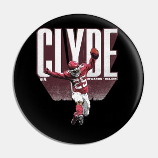 Clyde Edwards-Helaire Houston Bold Pin