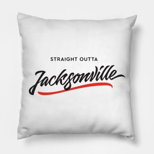 Sraight Outta Jacksonville Pillow