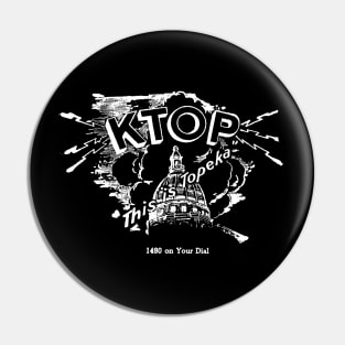 KTOP White 1948 Pin