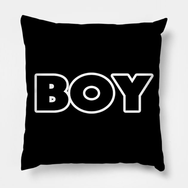 Boy Pillow by lenn