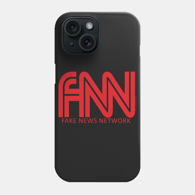 Fake News Network Phone Case by Illustratorator